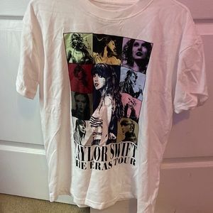 Taylor Swift Merch White T Shirt